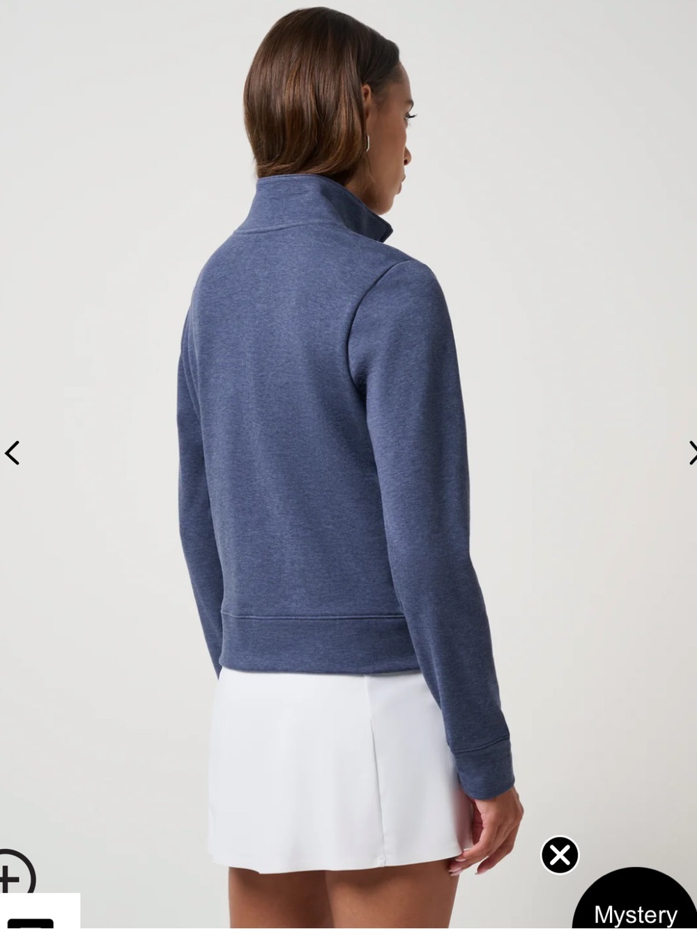 Travis Matthew Navy Quarter-Zip pullover - Picture 2 of 8